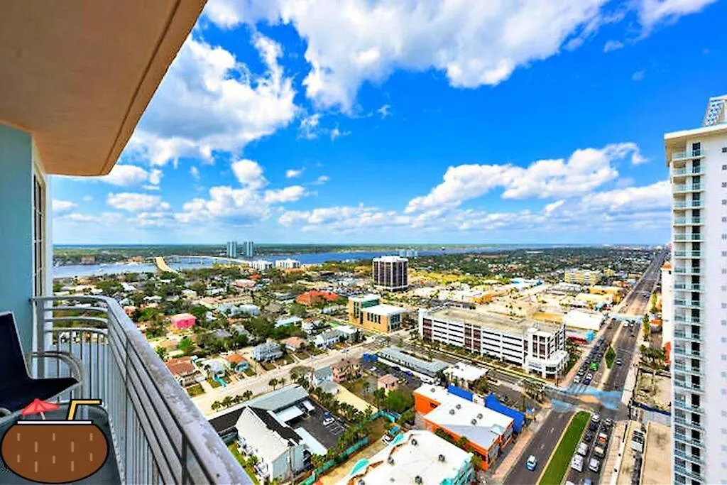 Vacation In Comfort And Luxury - 2Br Direct Oceanview - Wyndham Ocean Walk Resort - 2432-0 Daytona Beach Apartmán