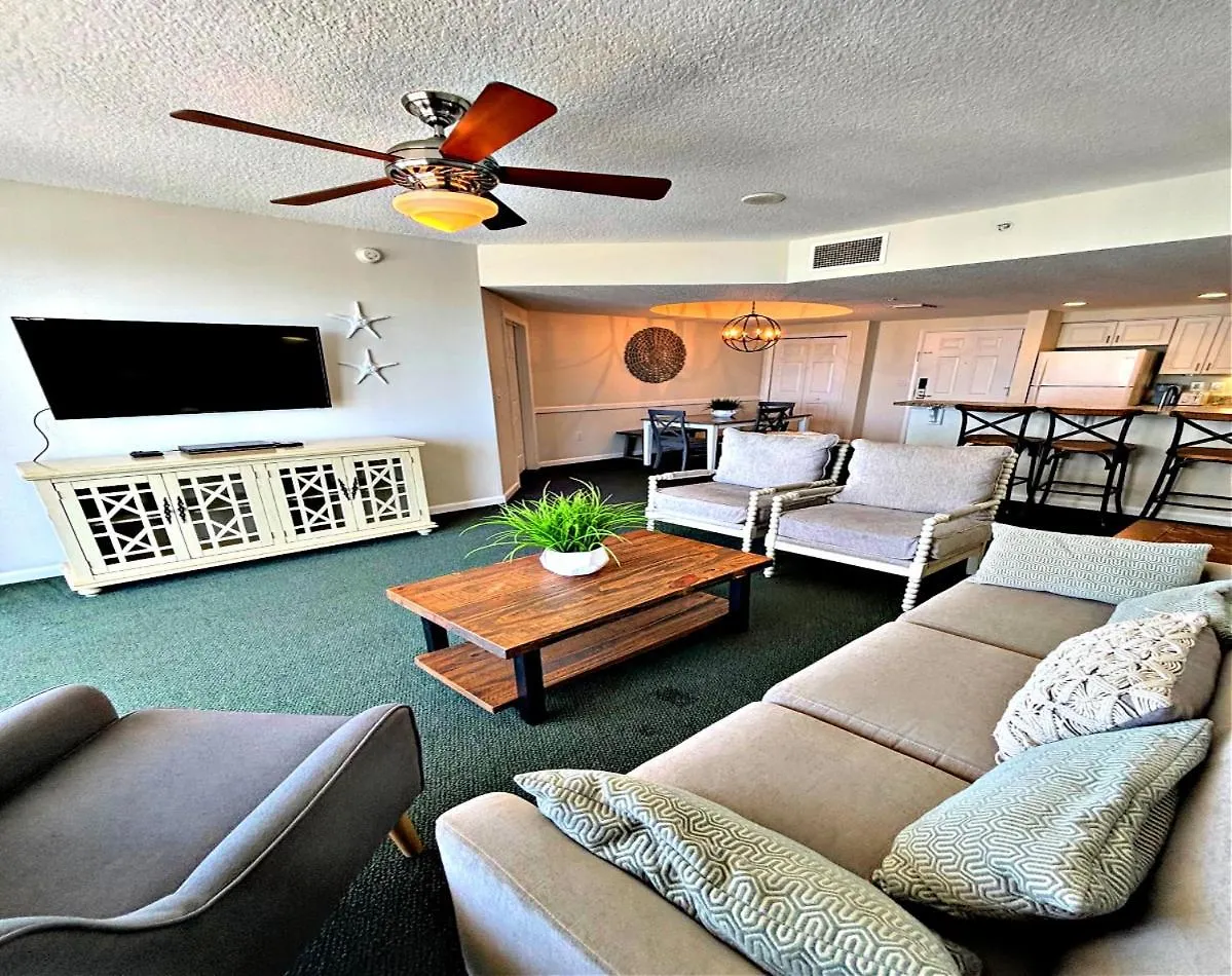 Apartmán Vacation In Comfort And Luxury - 2Br Direct Oceanview - Wyndham Ocean Walk Resort - 2432-0 Daytona Beach USA